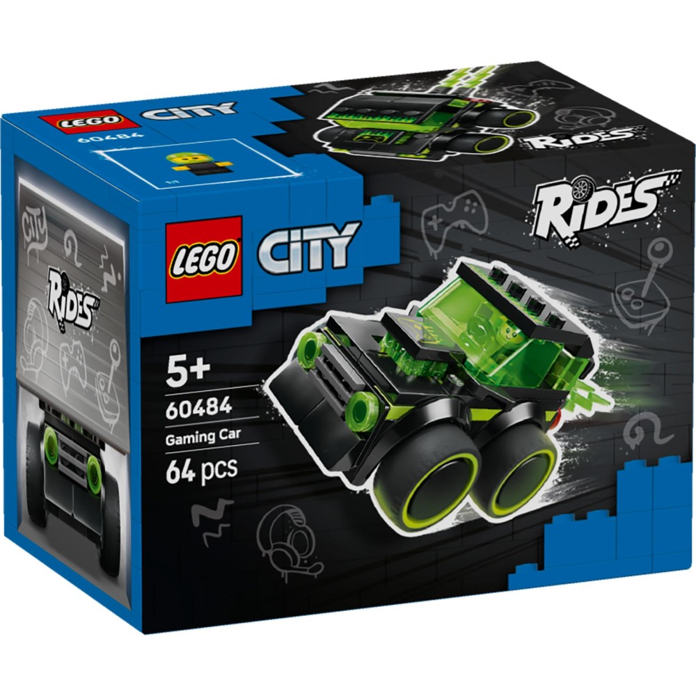 LEGO City Brick Rides 60484 Voertuigen Gaming  Raceauto