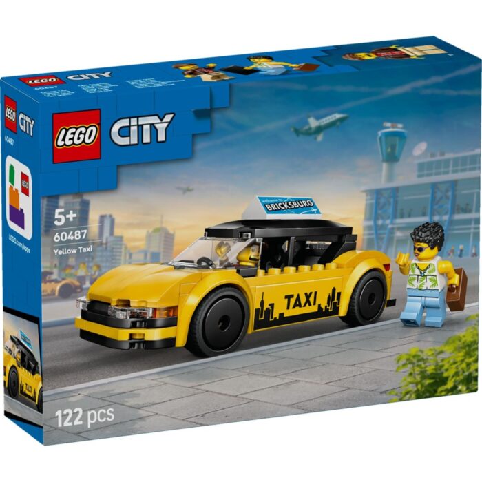 LEGO City Great Vehicles 60487 Gele Taxi