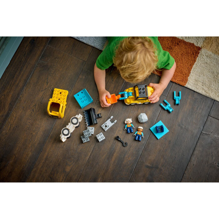 LEGO Duplo Town 10475 3In1 Bouwvoertuigen - Afbeelding 4