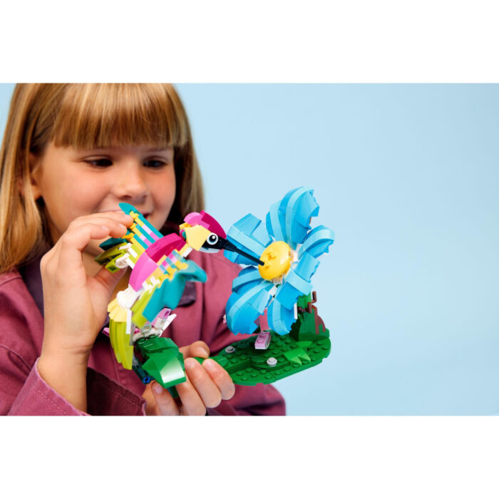 LEGO Lego Creator 31384 Wilde Dieren Kleurrijke  Kolibrie - Afbeelding 6