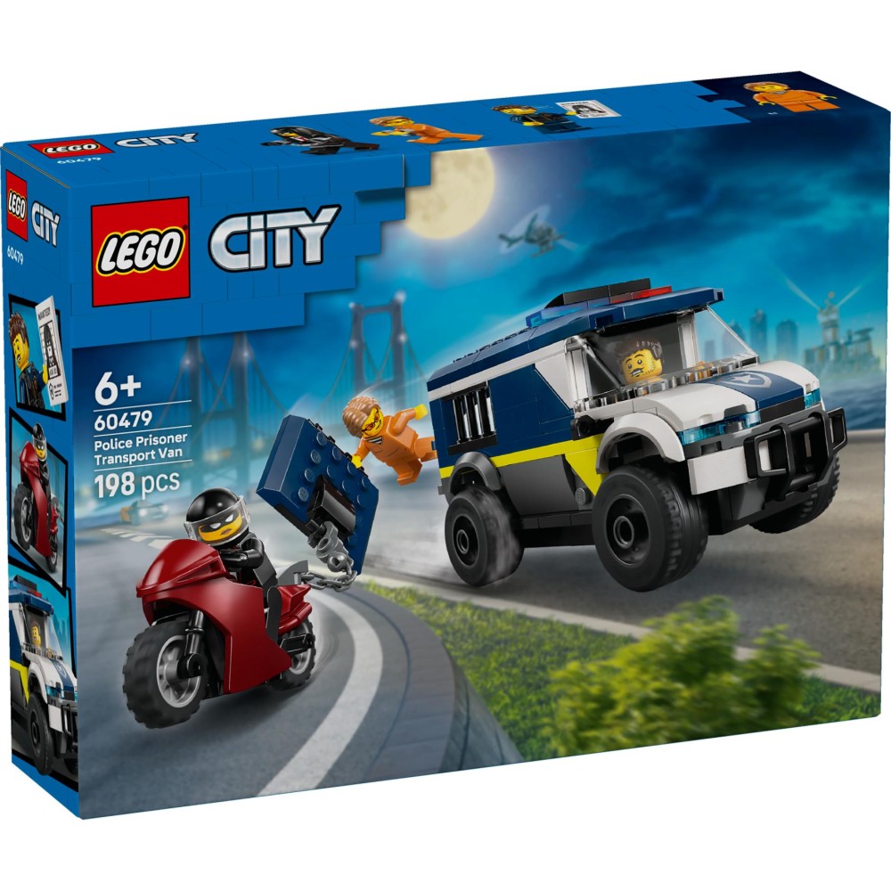 LEGO City Police 60479 Politie Gevangenentransport