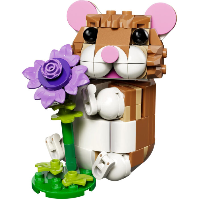 LEGO 31376 Lego Creator Schattige Hamster Met Bloem - Afbeelding 2