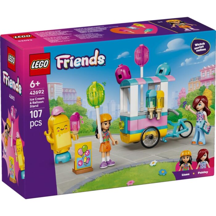 LEGO 42692 Friends Ijsjes En Ballonnenkraam