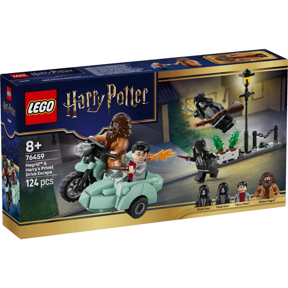 LEGO Harry Potter Tm 76459 Hagrid En Harry's Ligusterlaan Ontsnapping