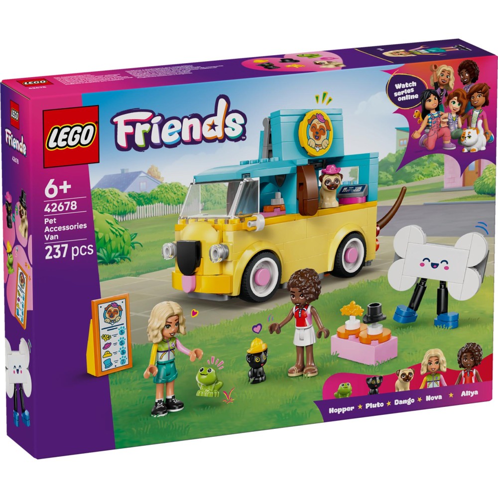 LEGO Lego Friends 42678 Bestelwagen Met Dierenaccessoires