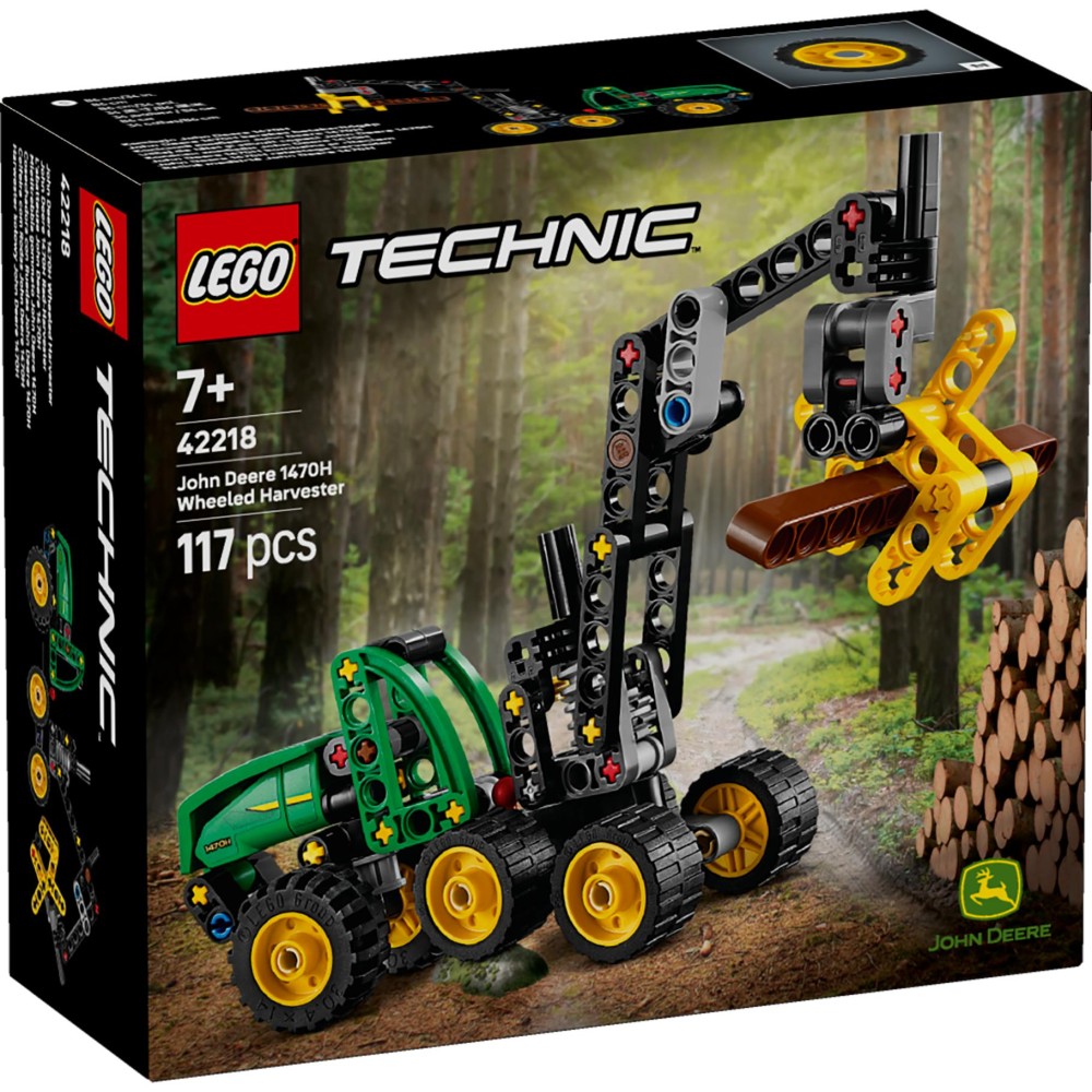 LEGO Technic 42218 John Deere 1470h  Houtoogstmachine