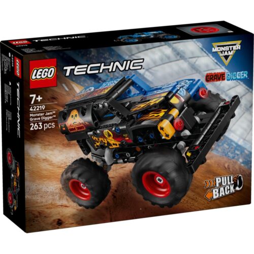 LEGO Technic 42219 Monster Jam Grave Digger Vuur  En Ijs