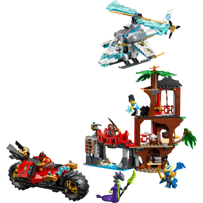 LEGO Ninjago 71857 Ninjavoertuigen Bij De Boomhut - Afbeelding 2