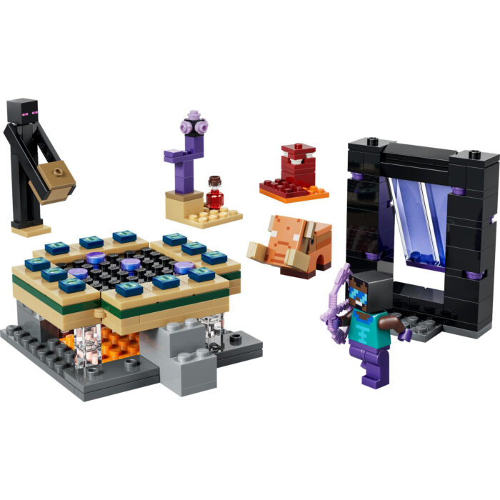 LEGO  21584 MinecraftReis Naar De Nether En Het  EndPortaal - Afbeelding 2