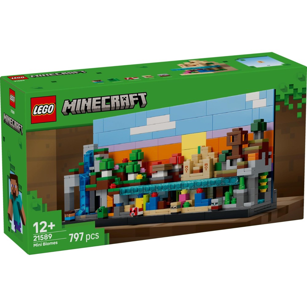 LEGO 21589 Minecraft Minibiomen