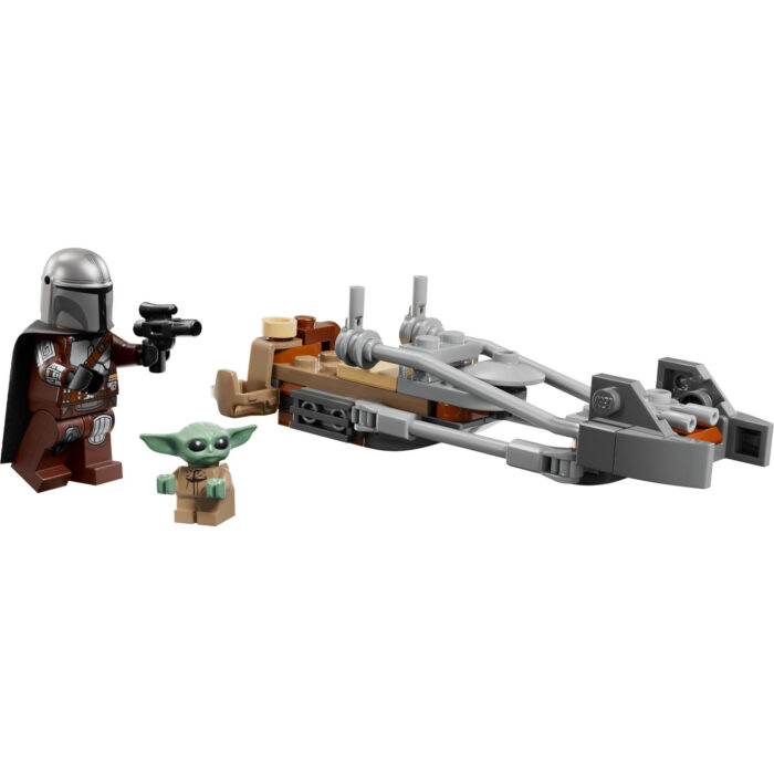 LEGO Star Wars Tm 75436 De Mandalorian En Grogu's Speederbike - Afbeelding 2