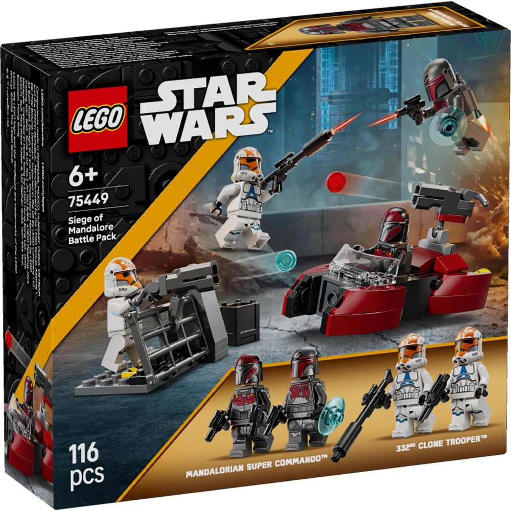 LEGO Star Wars Tm 75449 Beleg Van Mandalore Battle Pack