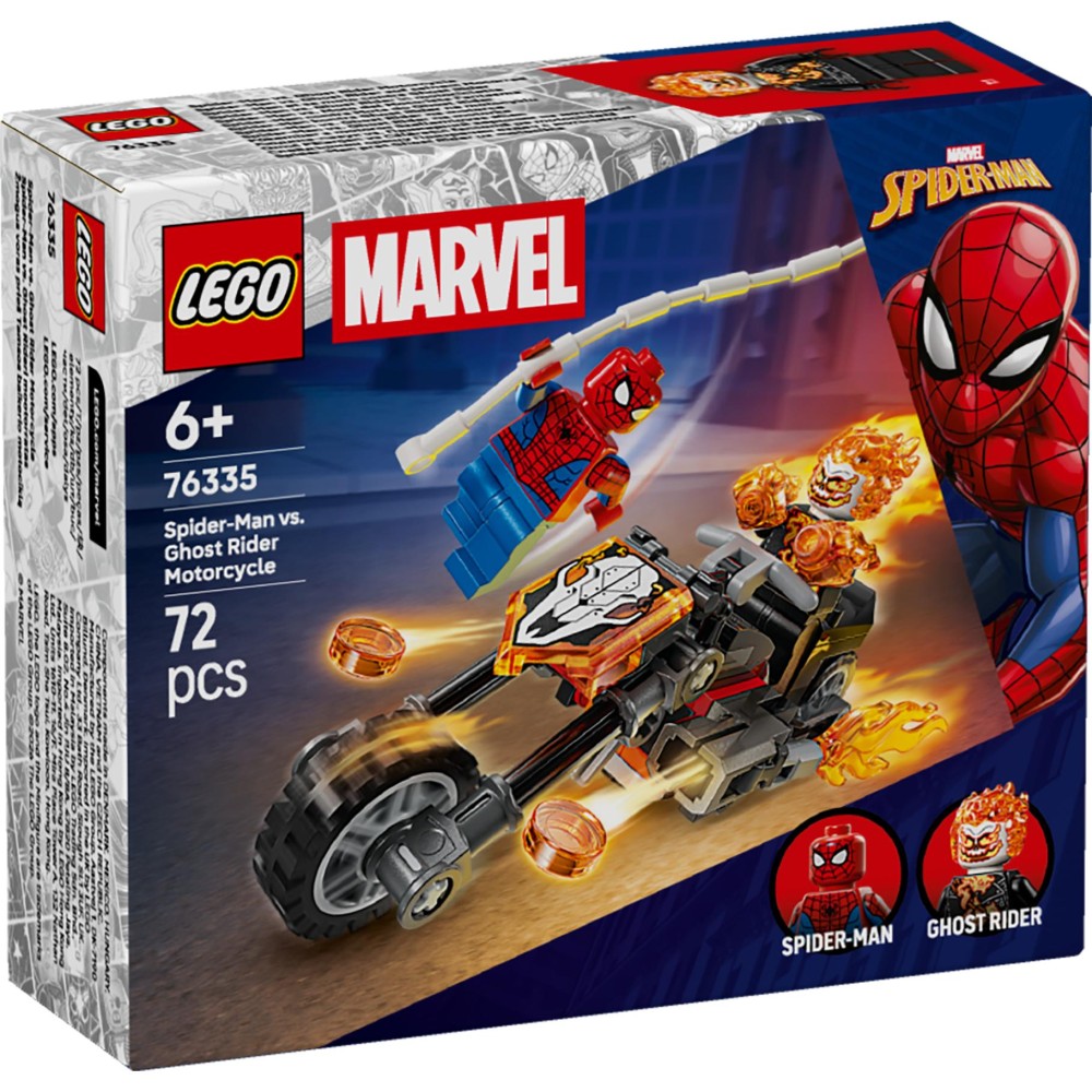 LEGO 76335 Super Heroes Marvel Spider-Man vs. Ghost Rider motor