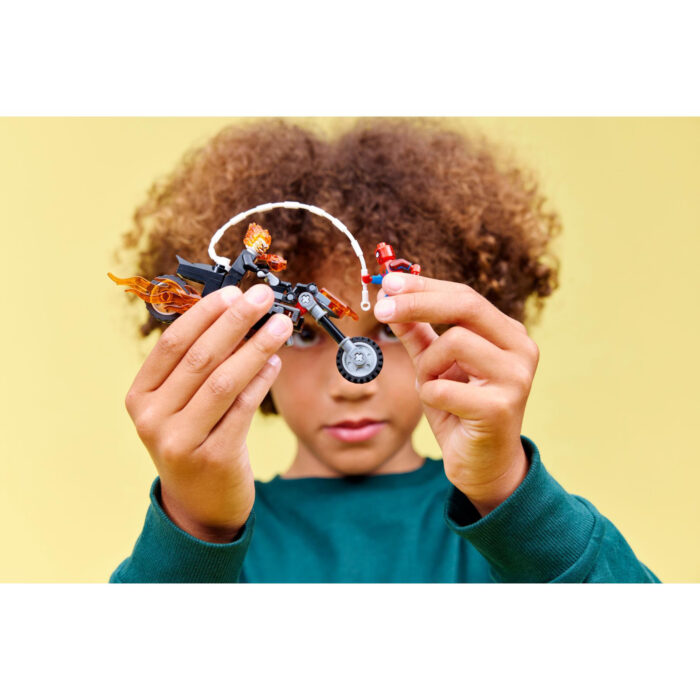 LEGO 76335 Super Heroes Marvel Spider-Man vs.  Ghost Rider motor - Afbeelding 6