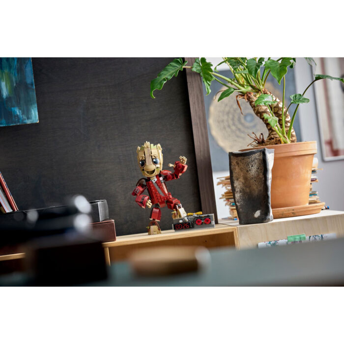 LEGO 76341 Super Heroes Marvel Groot in Ravager jumpsuit - Afbeelding 6