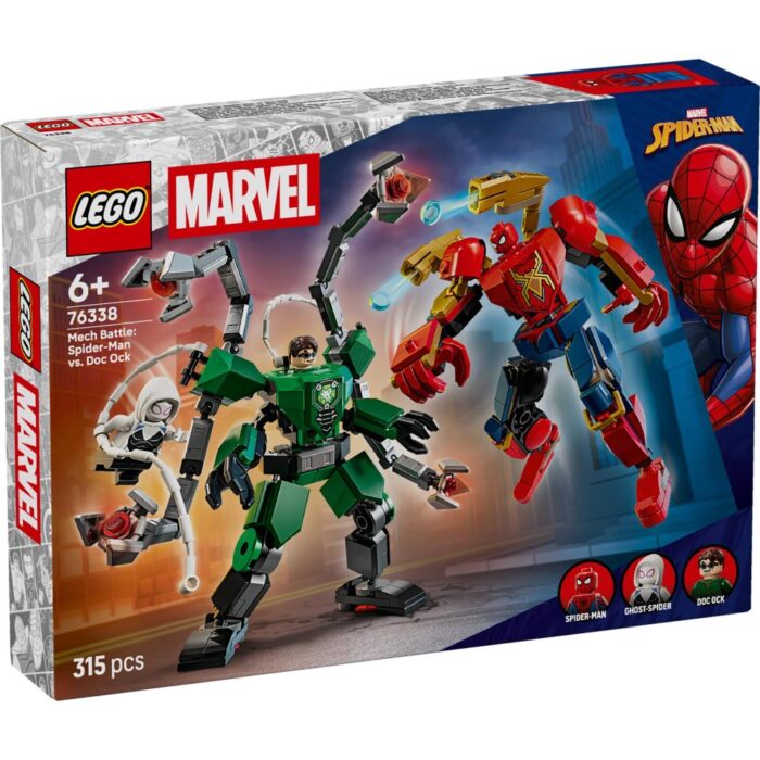 LEGO 76338 Super Heroes Marvel Mechaduel SpiderMan Vs. Doc Ock