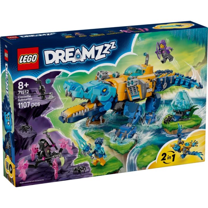 LEGO Dreamzzz 71512 Krokodilonderzeeër