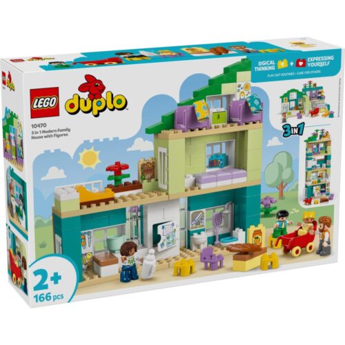 LEGO Duplo Town 10470 3In1 Modern Woonhuis Met  Figuren