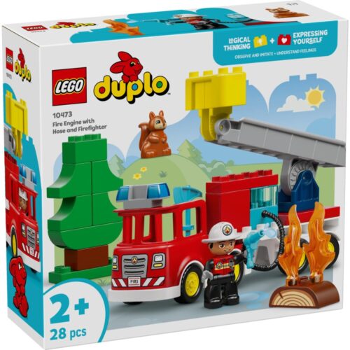 LEGO Duplo Town 10473 Brandweertruck Met Slang En  Brandweerman