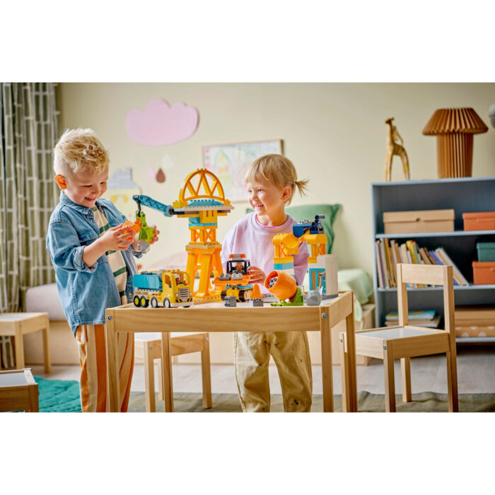LEGO Duplo Town 10476 3In1 Bouwplaats En  Voertuigen - Afbeelding 5