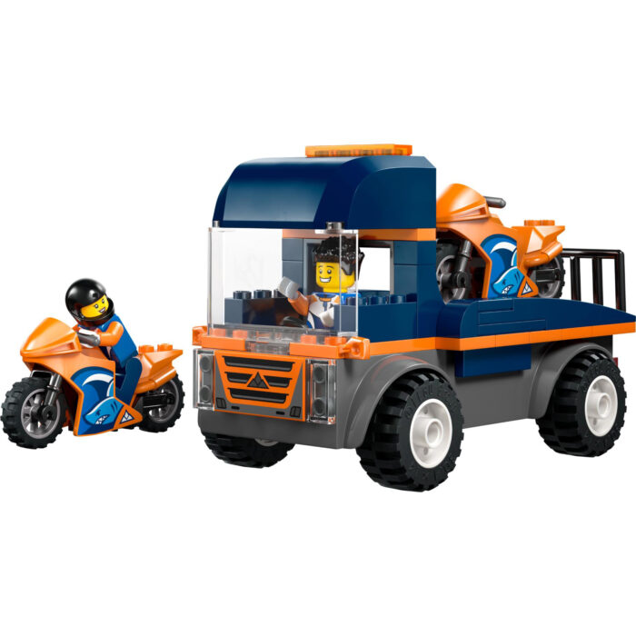 LEGO City Great Vehicles 60491 Transportwagen Voor Motoren - Afbeelding 2