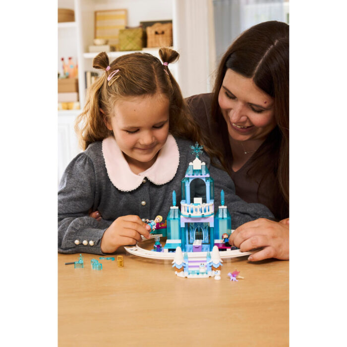 LEGO Disney Princess 43281 Elsa's Ijskasteel En Sneeuwrit - Afbeelding 6