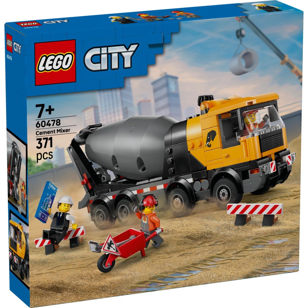 LEGO City Great Vehicles 60478 Cementwagen