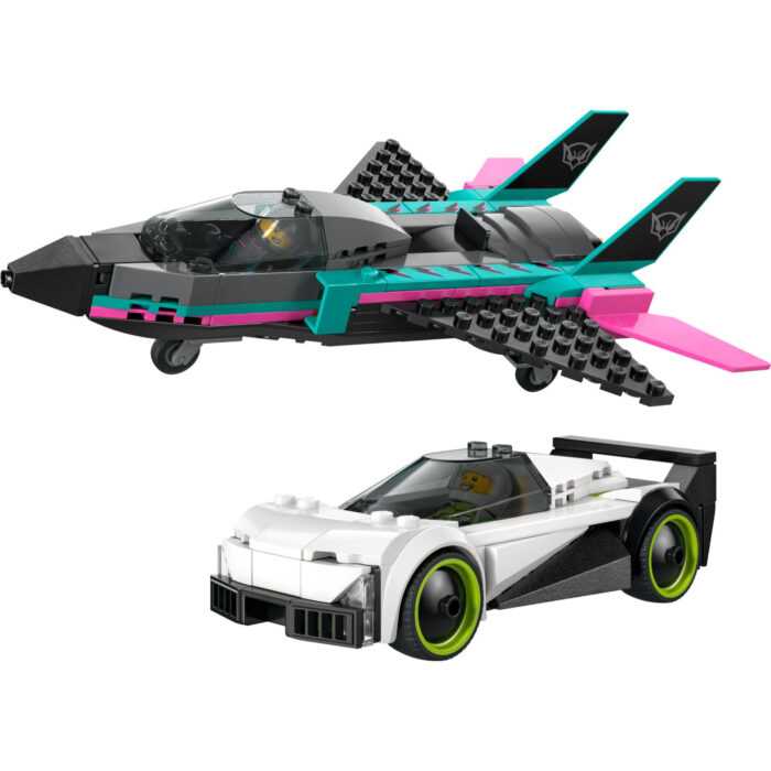 LEGO City Great Vehicles 60489 Straalvliegtuig  Vs. Sportauto - Afbeelding 2