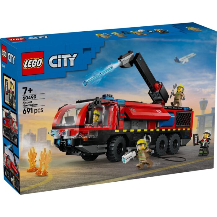 LEGO City Fire 60499 Luchthaven Brandweertruck