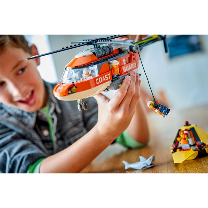 LEGO City Exploration 60503 Kustwacht Helikopter - Afbeelding 4