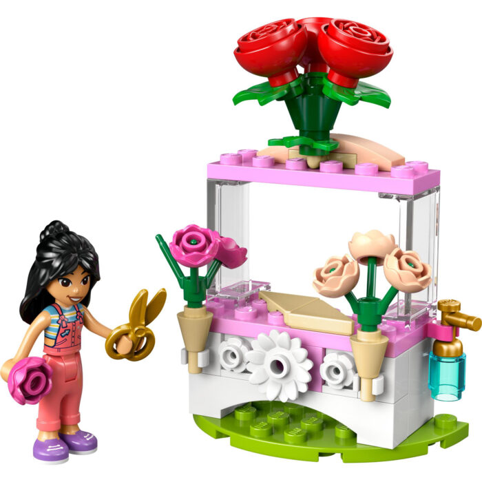 Lego 30721 Bag Bloemenkraam met rozen - Afbeelding 2