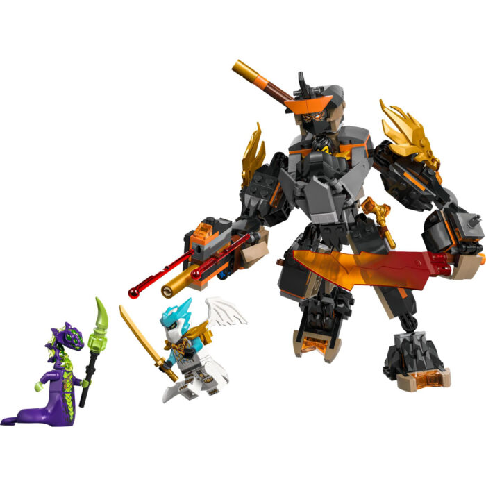 LEGO Ninjago 71854 Cole Missiemecha En Draak Zane - Afbeelding 2