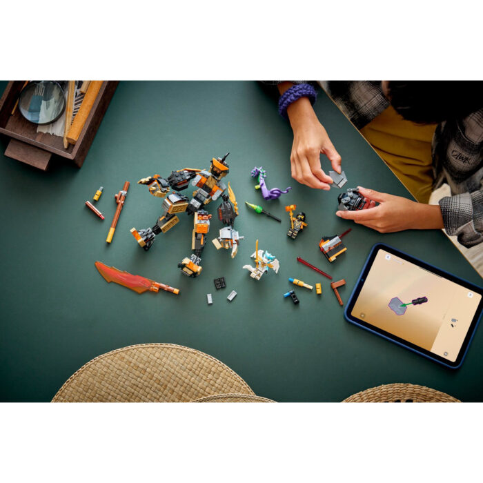 LEGO Ninjago 71854 Cole Missiemecha En Draak Zane - Afbeelding 3