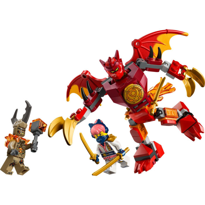 LEGO Ninjago 71851 Kai's Drakenmecha Strijdpakket - Afbeelding 2