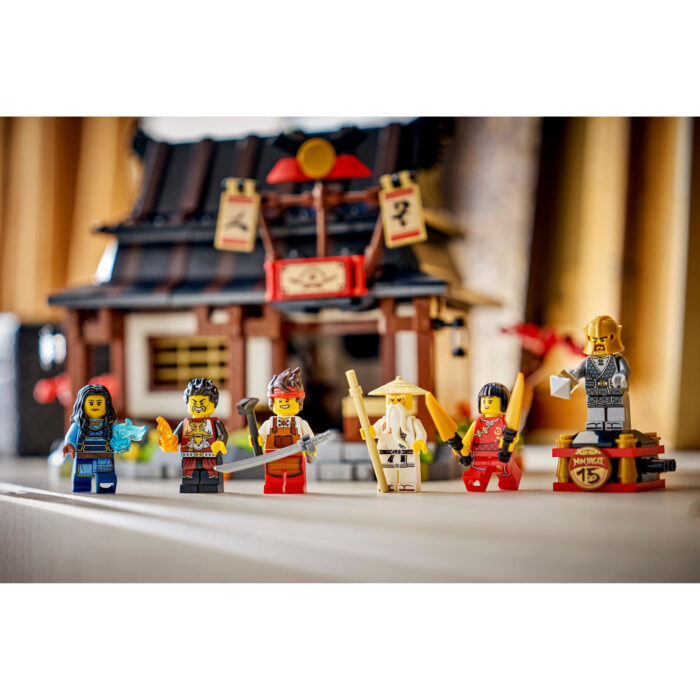 LEGO 71858 Ninjago 15-Jarig Jubileum Smederij De  Vier Wapens - Afbeelding 5