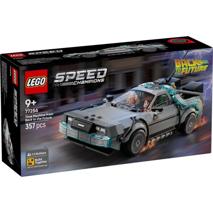 LEGO 77256 Speed Champions Tijdmachine Uit Back  To The Future