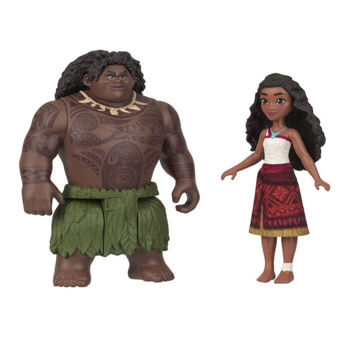 Disney princess small doll vaiana 2-pack vaiana&demigod - Afbeelding 5