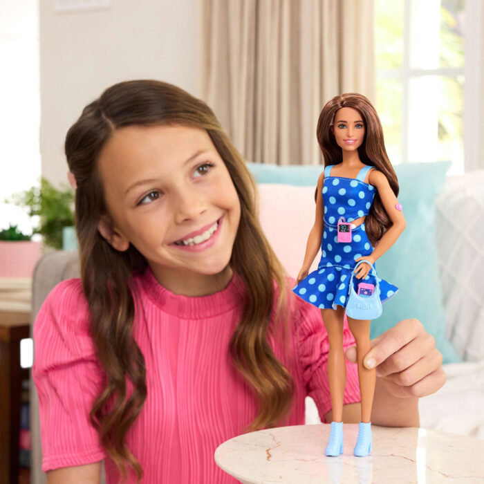 Barbie fashionista pop blue polka dot - Afbeelding 6