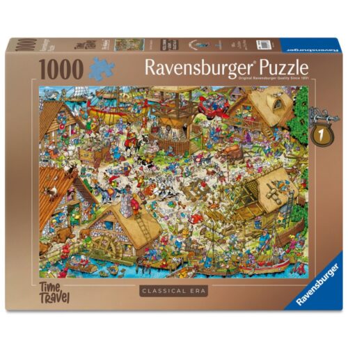 Ravensburger puzzel time travel classical era 1000 stukjes