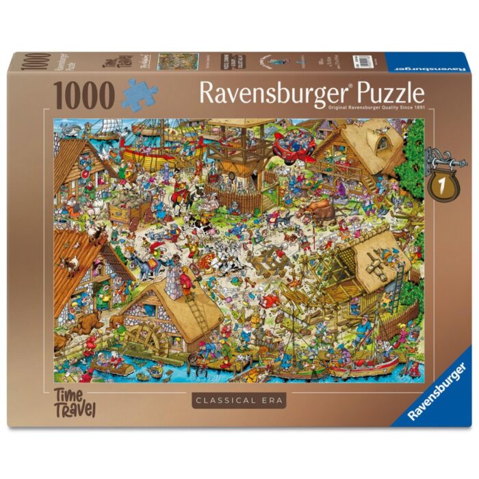 Ravensburger puzzel time travel classical era 1000 stukjes