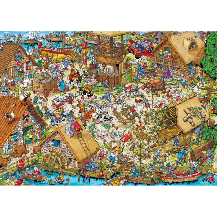 Ravensburger puzzel time travel classical era 1000 stukjes - Afbeelding 2