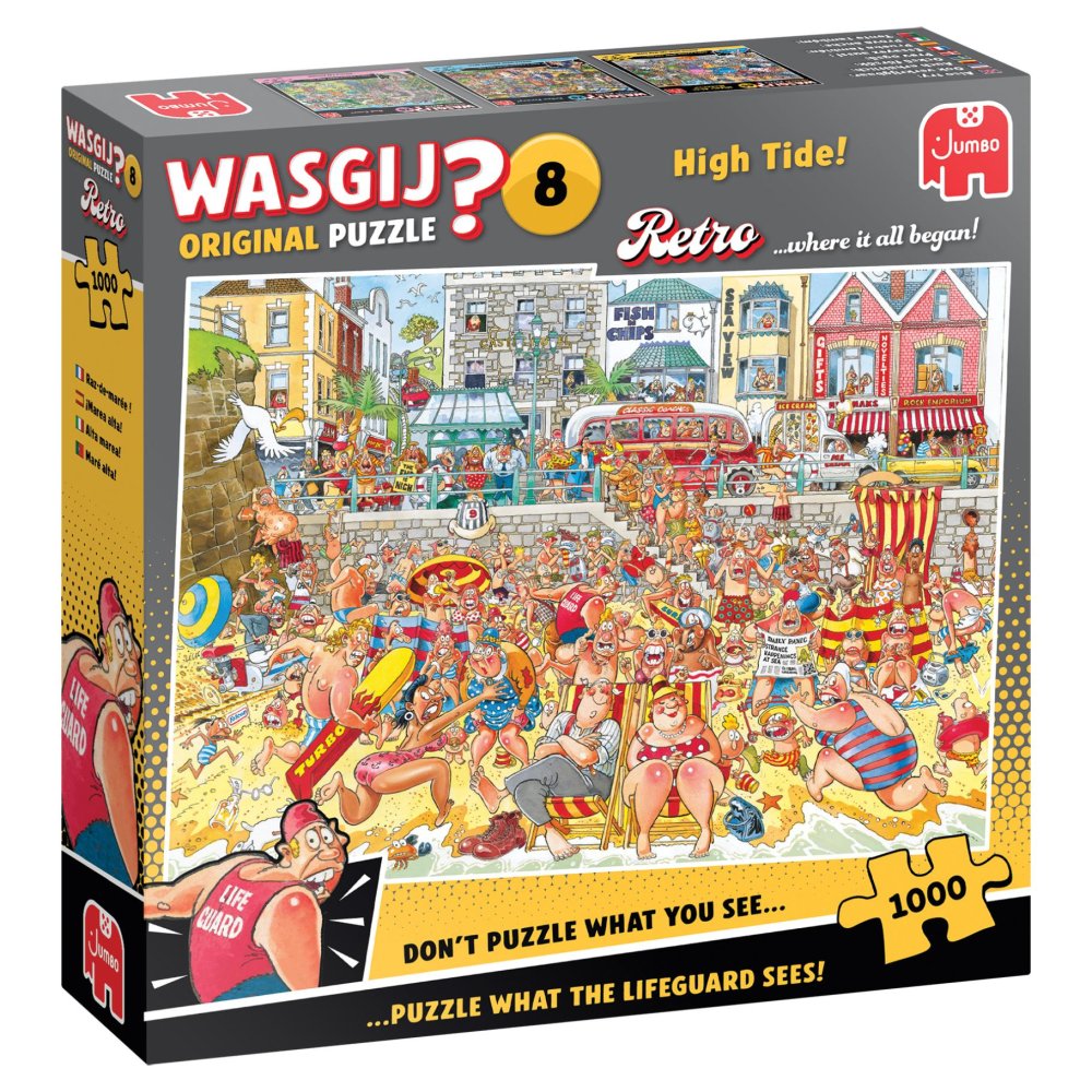 Wasgij Retro Original 8 - Vloed! 1000 stukjes