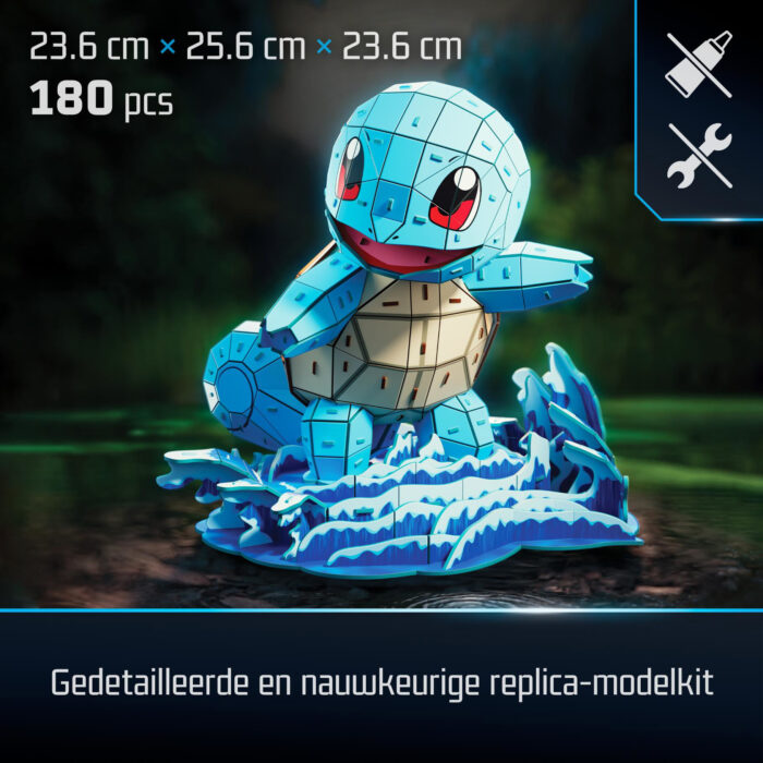 4d Build Pokemon Squirtle - Afbeelding 3