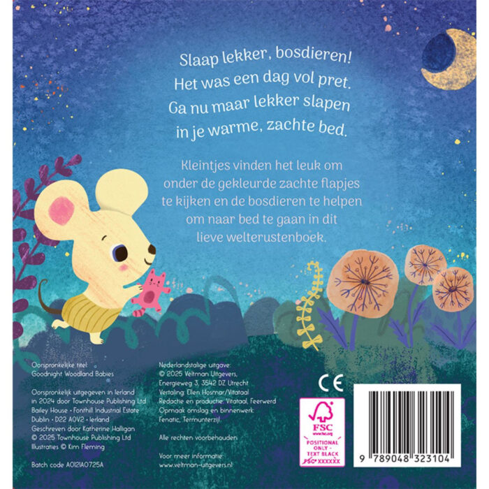 Boek Slaap Lekker Bosdieren - Afbeelding 2