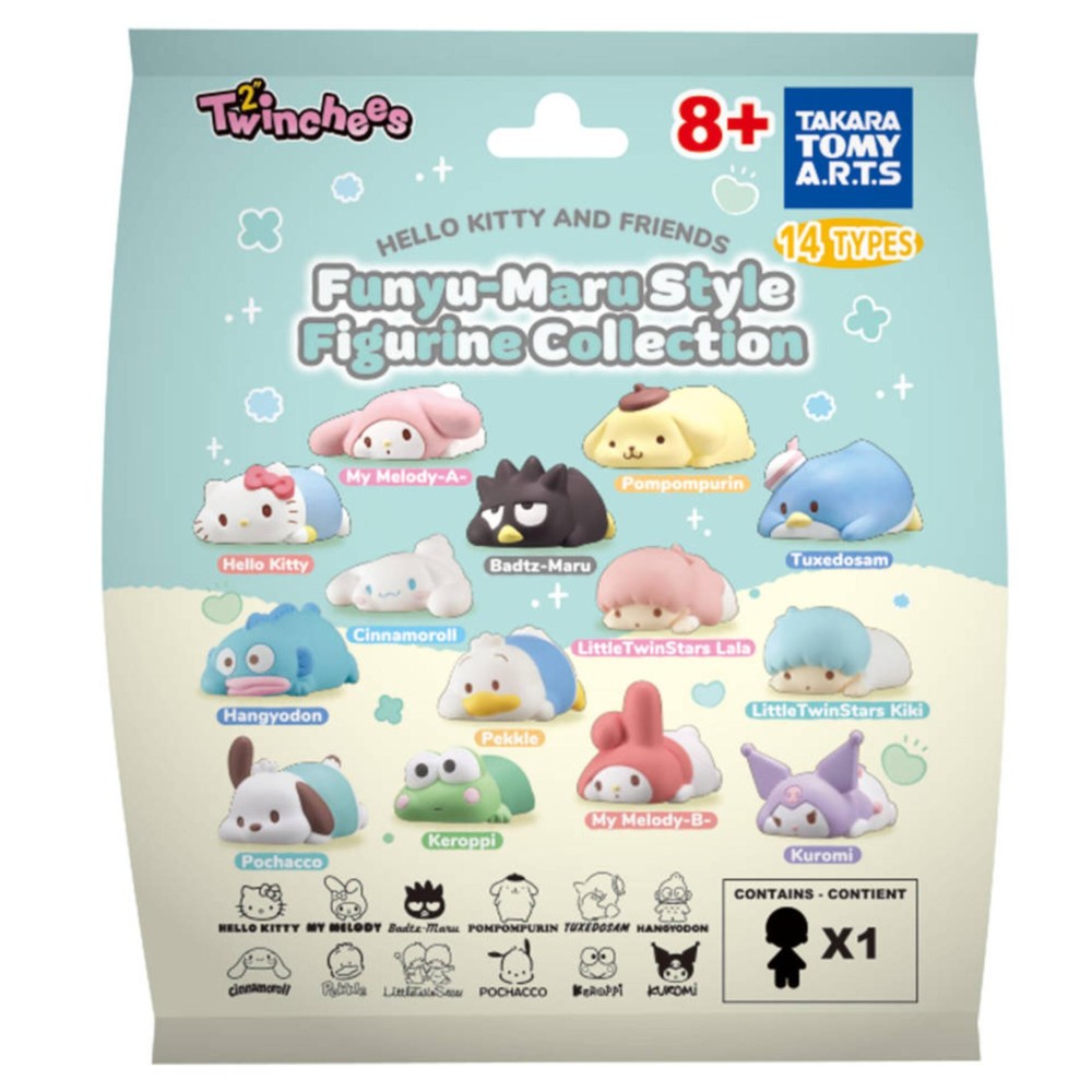 Sanrio Funyu-Maru Style figuren assorti