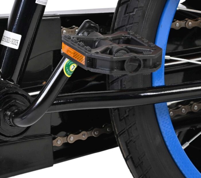 Hot Wheels Kinderfiets - Jongens - 16 inch - Zwart Oranje Blauw - Twee handremmen - Afbeelding 9