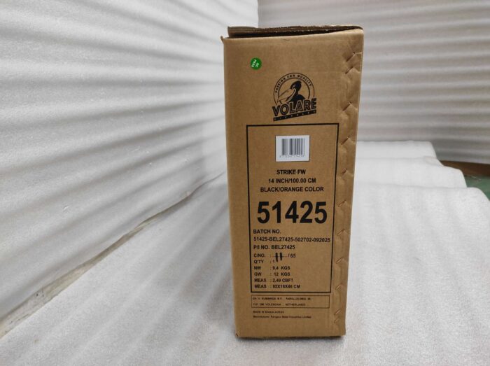 Volare Strike Kinderfiets - Jongens - 14 inch - Zwart Oranje - Twee handremmen - Afbeelding 14