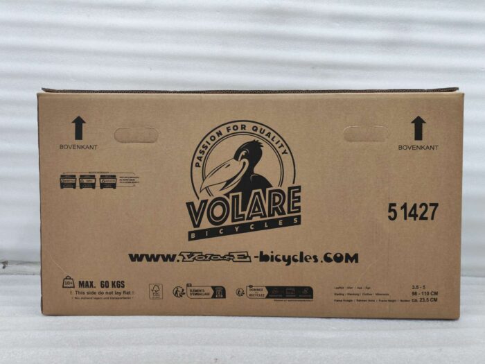 Volare Strike Kinderfiets - Jongens - 14 inch - Zwart Groen - Afbeelding 11