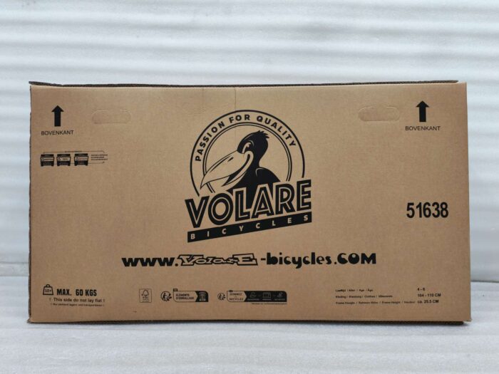 Volare Lily Kinderfiets - Meisjes - 16 inch - Wit Roze Paars - Twee Handremmen - Afbeelding 11