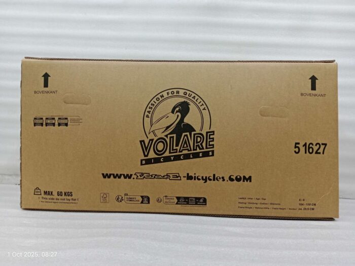 Volare Strike Kinderfiets - Jongens - 16 inch - Zwart Oranje - Twee Handremmen - Afbeelding 11